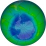 Antarctic Ozone 2010-08-31